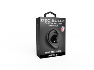 Custom Molded Earplugs BLACK